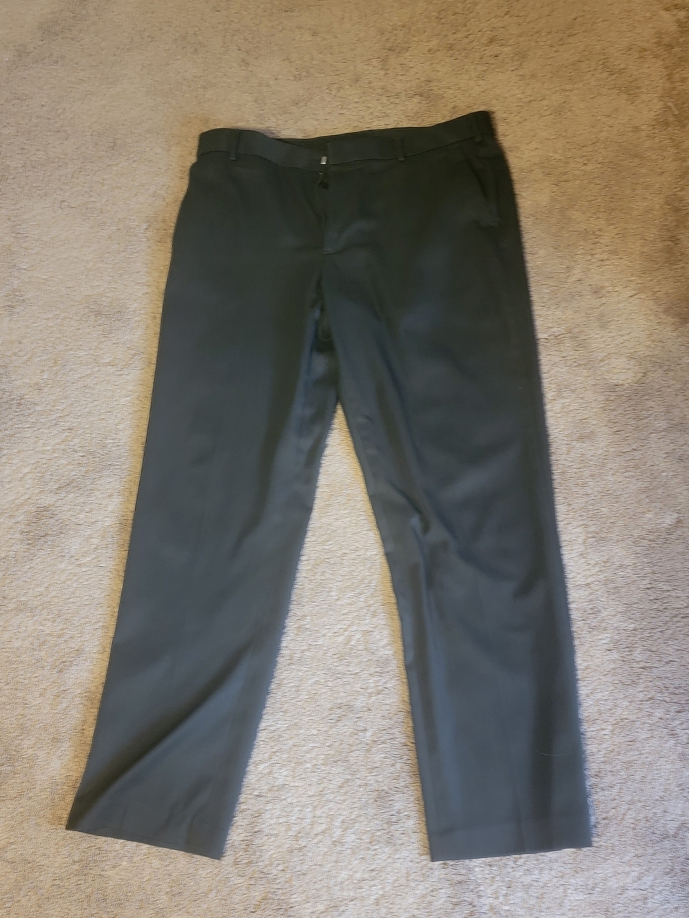 Van Heusen Men's Gray Dress Pants - Classic Straight Fit